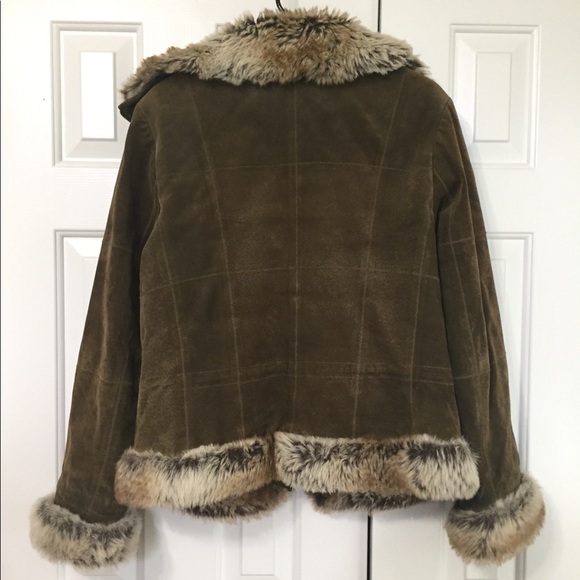 Brown Suede jacket  Yessica - Picture 4 of 7